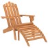 Juego de muebles de jardín Adirondack 3 piezas madera