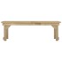 Set de comedor para jardín 3 pzas madera maciza pino