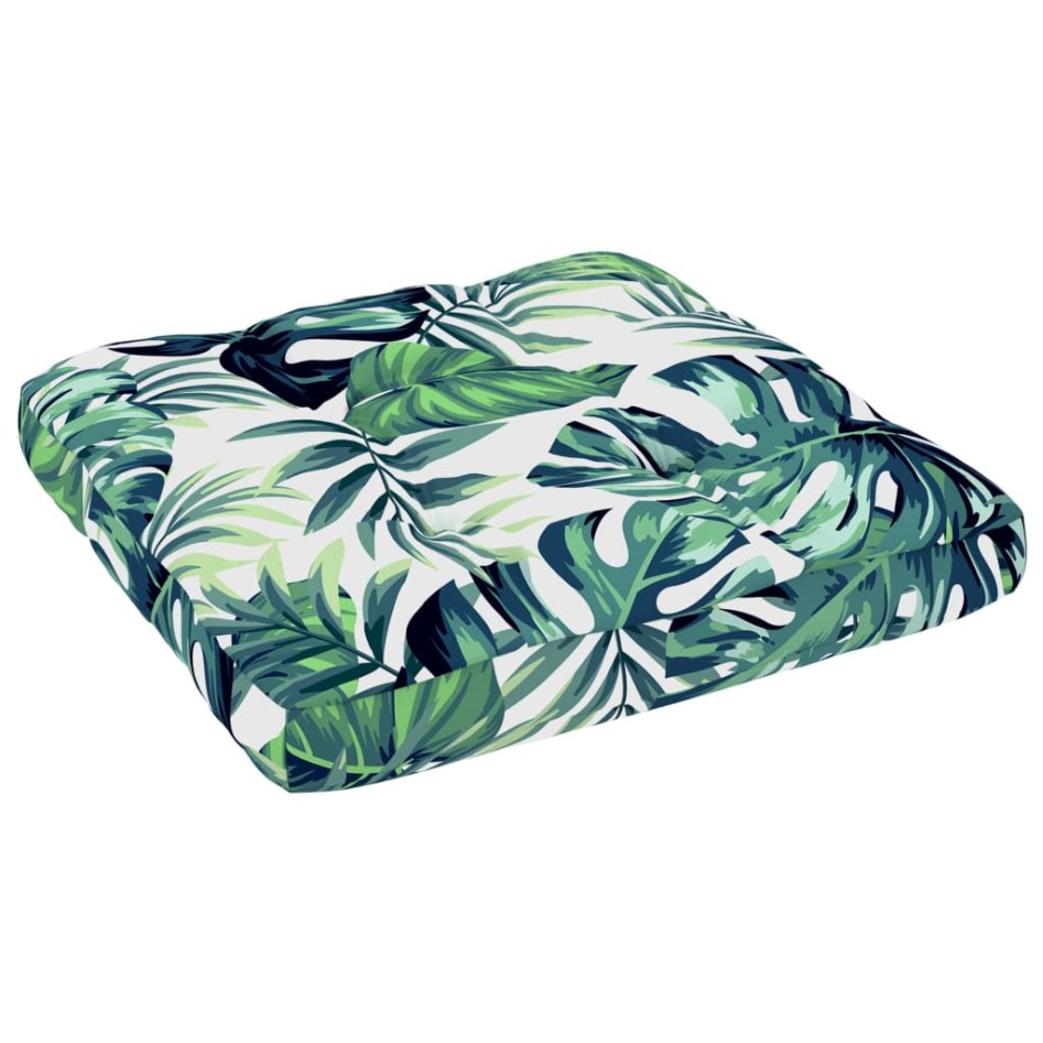 Muebles de palets 6 pzas y cojines madera pino