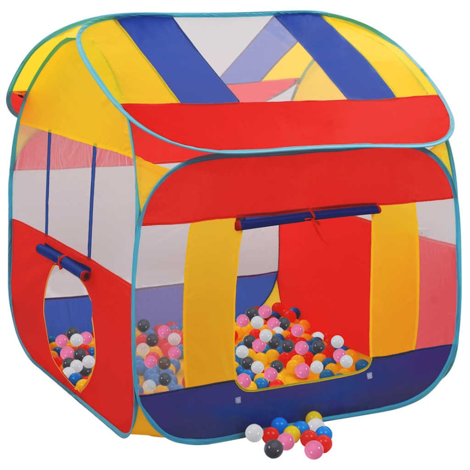 Carpa de juegos con 550 bolas 123x120x126