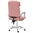 Silla de oficina reclinable cuero sintético