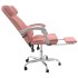 Silla de oficina reclinable cuero sintético