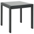 Tumbonas con mesa 2 unidades textilene y