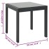 Tumbonas con mesa 2 unidades textilene y