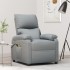 Sillón de masaje eléctrico tela gris
