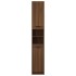 Armario de baño contrachapada marrón roble 32x34x188,5
