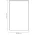Invernadero de aluminio 302x190x195 cm 11,19