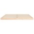 Estructura de cama sin colchón madera maciza de pino 180x200