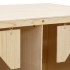 Ponedero para gallinas 5 compartimentos madera pino