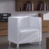Sillón de cuero sintético