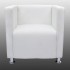 Sillón de cuero sintético