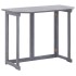 Mesa plegable de balcón madera de acacia maciza 90x50x74