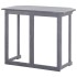 Mesa plegable de balcón madera de acacia maciza 90x50x74