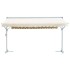 Toldo de pie independiente color crema 500x300