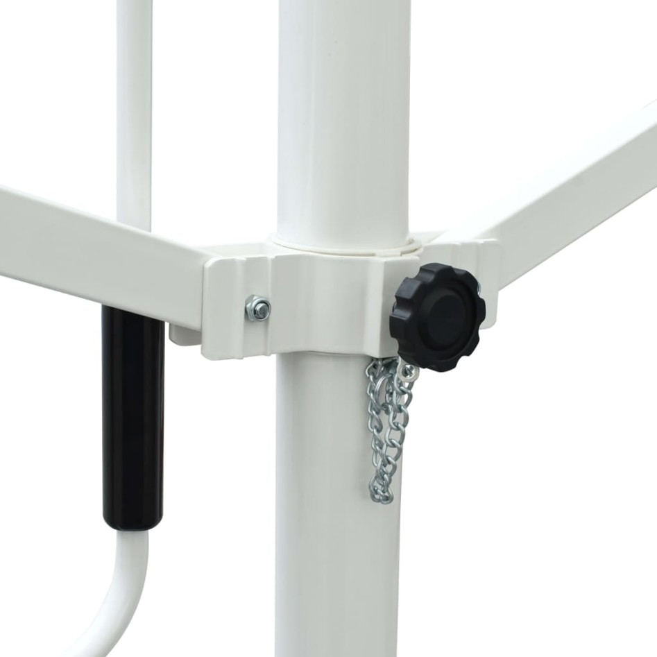 Toldo de pie independiente color crema 500x300