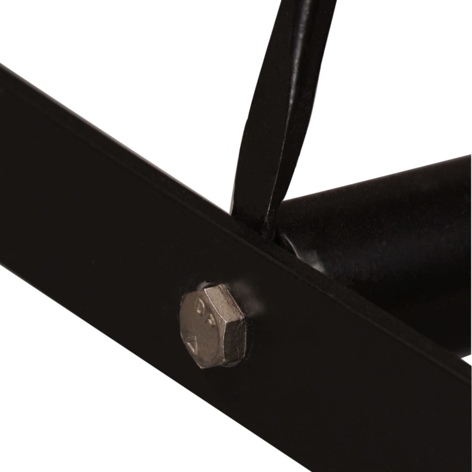 Mesa de bar de madera maciza de acacia 60x60x107