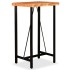 Mesa de bar de madera maciza de acacia 60x60x107