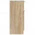 Aparadores 2 uds madera contrachapada roble Sonoma 30x30x70