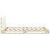 Estructura cama palets sin colchón madera maciza pino