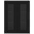 Armario de pared negro 69,5x34x90