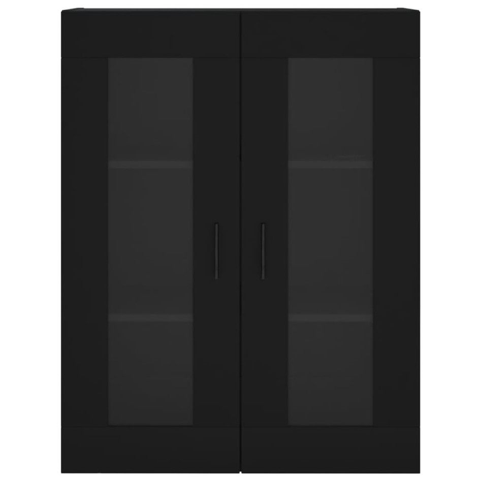 Armario de pared negro 69,5x34x90