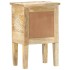 Mesita de noche pintada a mano madera maciza mango 40x30x60