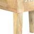 Mesita de noche pintada a mano madera maciza mango 40x30x60