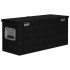 Caja de aluminio negra 80x30x35