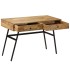 Escritorio con cajones madera maciza de mango 110x50x76