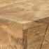 Escritorio con cajones madera maciza de mango 110x50x76