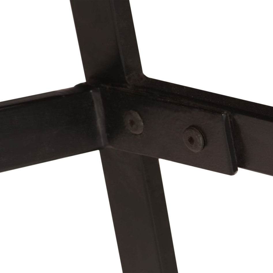 Escritorio con cajones madera maciza de mango 110x50x76