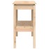 Mesa consola madera maciza de pino 110x40x75