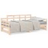 Sofá cama extraíble madera maciza de pino 2x(90x190)