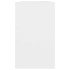 Aparador de madera contrachapada blanco 120x41x75