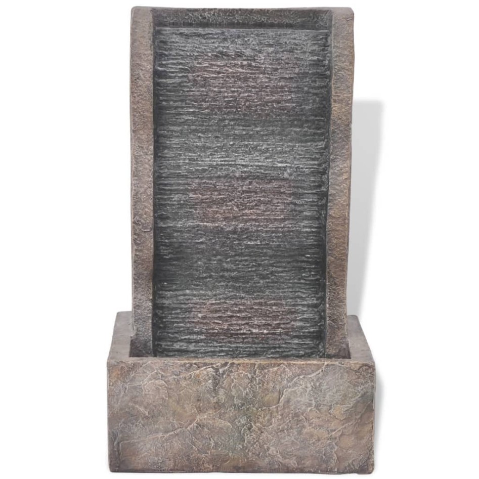 Fuente de agua para interior con luz LED