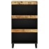 Armario auxiliar madera maciza de mango 60x33x107