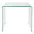 Mesa de centro vidrio templado 49,5x50x45 cm