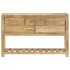 Aparador 120x30x75 cm madera maciza de