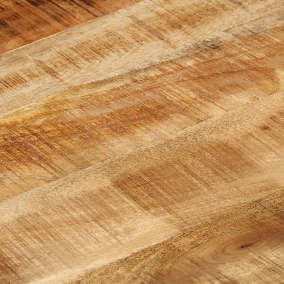 Mesa alta de bar madera maciza de mango 112x55x108