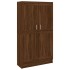 Estantería madera contrachapada marrón roble 82,5x30,5x150