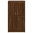 Estantería madera contrachapada marrón roble 82,5x30,5x150