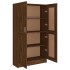 Estantería madera contrachapada marrón roble 82,5x30,5x150