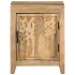 Mesita de noche de madera maciza de mango 40x30x50