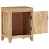 Mesita de noche de madera maciza de mango 40x30x50