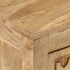 Mesita de noche de madera maciza de mango 40x30x50