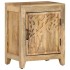 Mesita de noche de madera maciza de mango 40x30x50