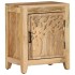 Mesita de noche de madera maciza de mango 40x30x50