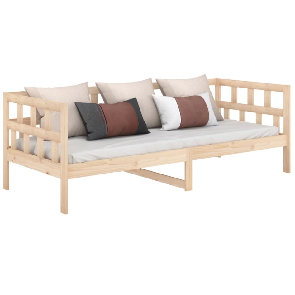 Sofá cama madera maciza de pino 90x190