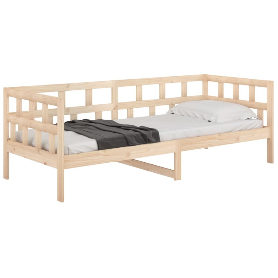 Sofá cama madera maciza de pino 90x190