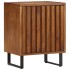 Mesita de noche madera maciza de mango 40x30x50